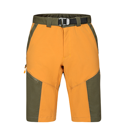 Pánské outdoorové kalhoty Fremont Shorts ochre/khaki